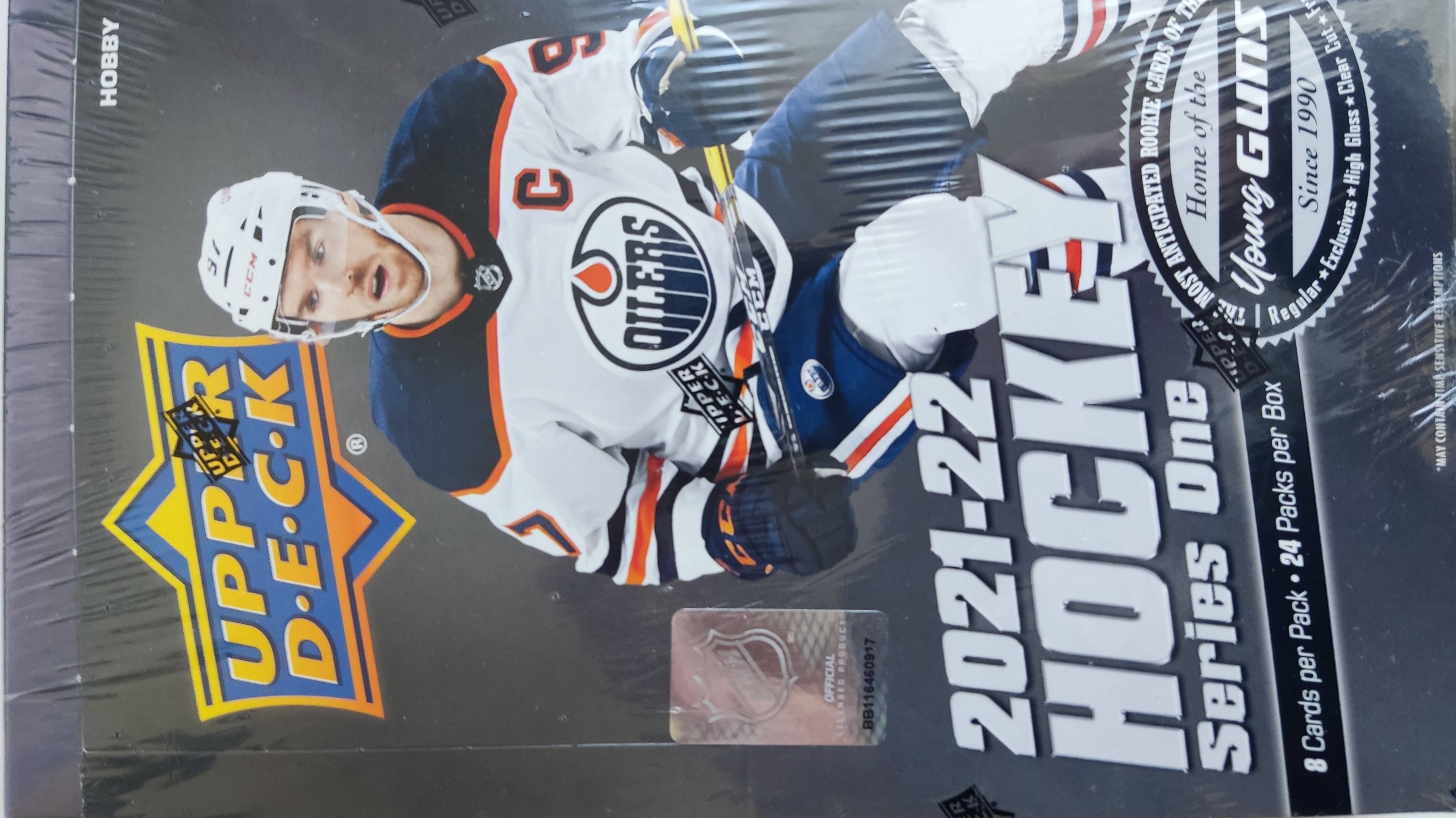 Брейк 2021/22 Upper Deck Series 1 Hockey Hobby Box.mp4
