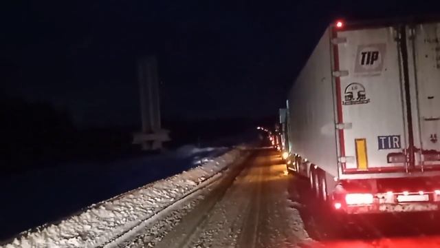Трасса М5 Урал АША Снежный коллапс Урал стоит в снежном плену #россия #дальнобой #категорияе