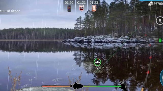 рыбалка 🎣 MyFishing охота на Каменного призрака 🛥️🛥️🛥️