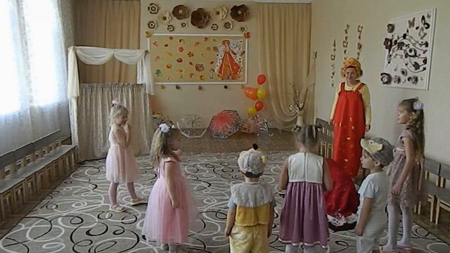 ИГРА с Платком. Сюрприз на Осеннем утреннике.