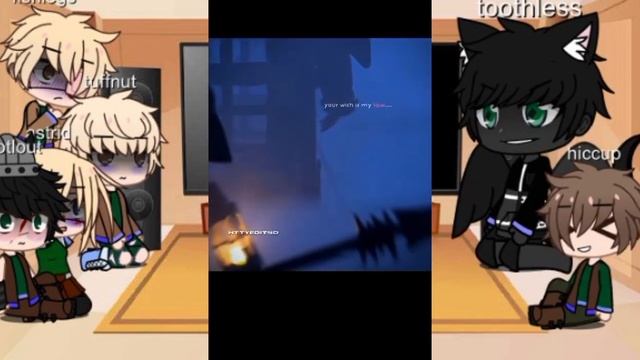 httyd react to hiccup