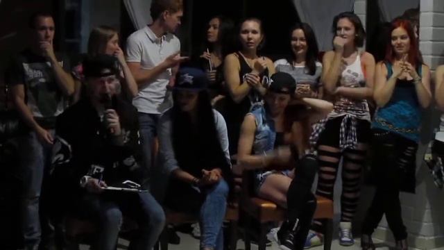 Дарья Новоселова Beautiful Dancehall battle 1x1 финальный баттл 2 круг 12/09/15