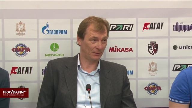 Итоговая пресс конференция волейбольных команд АСК и «Спарта»