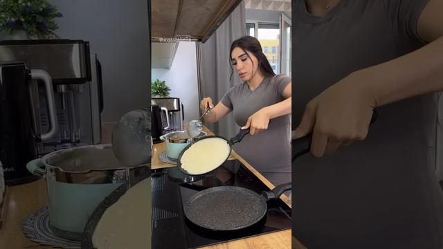 Блины с курицей