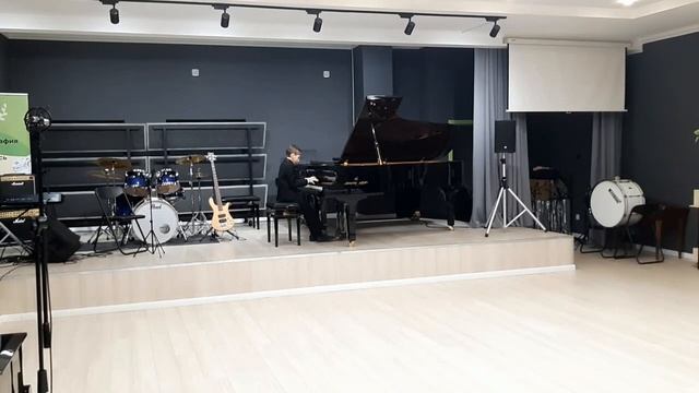 Международный музыкальный конкурс, посвящённый 150-летию С.В.Рахманинова (участник Лука Какабадзе)