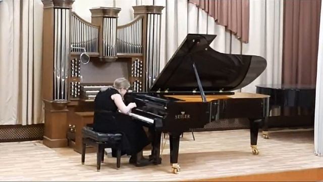 С.Рахманинов Прелюдия ре минор соч.23 №3 исп. Евгения Вахрушева