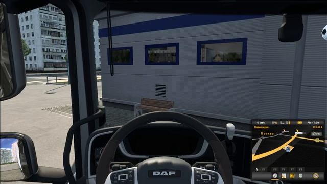 Euro Truck Simulator 2  DAF 2021 НОВЫЙ ТЯГАЧ