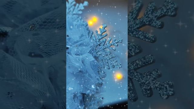 Ободок снежинка для дочки в детский сад