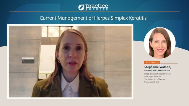 Current Management Of Herpes Simplex Keratitis (HSV)