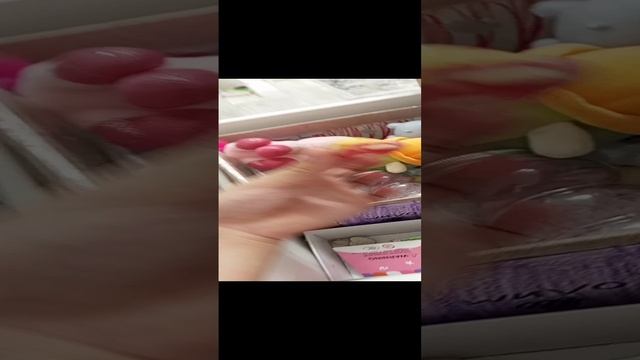 собираю бокс на малиновый цвет