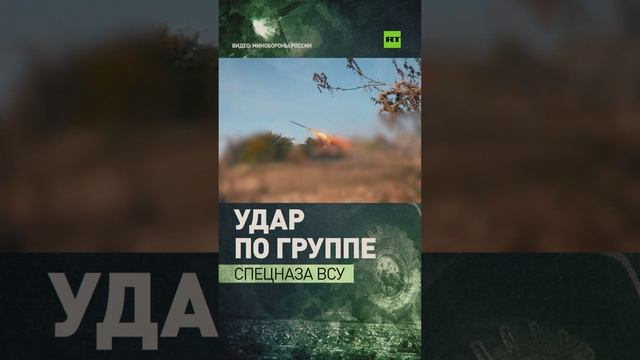 Расчёты РСЗО «Град» уничтожили группу спецназа ВСУ в зоне спецоперации