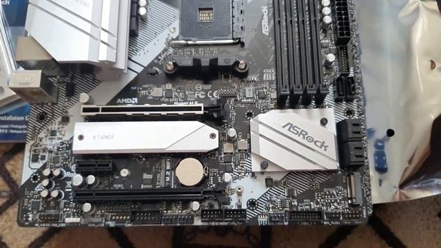 Обзор и сборка пк с ASRock b550m pro4