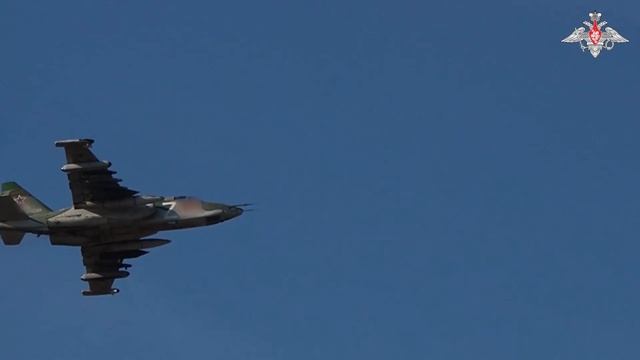 Боевая работа экипажей Су-25