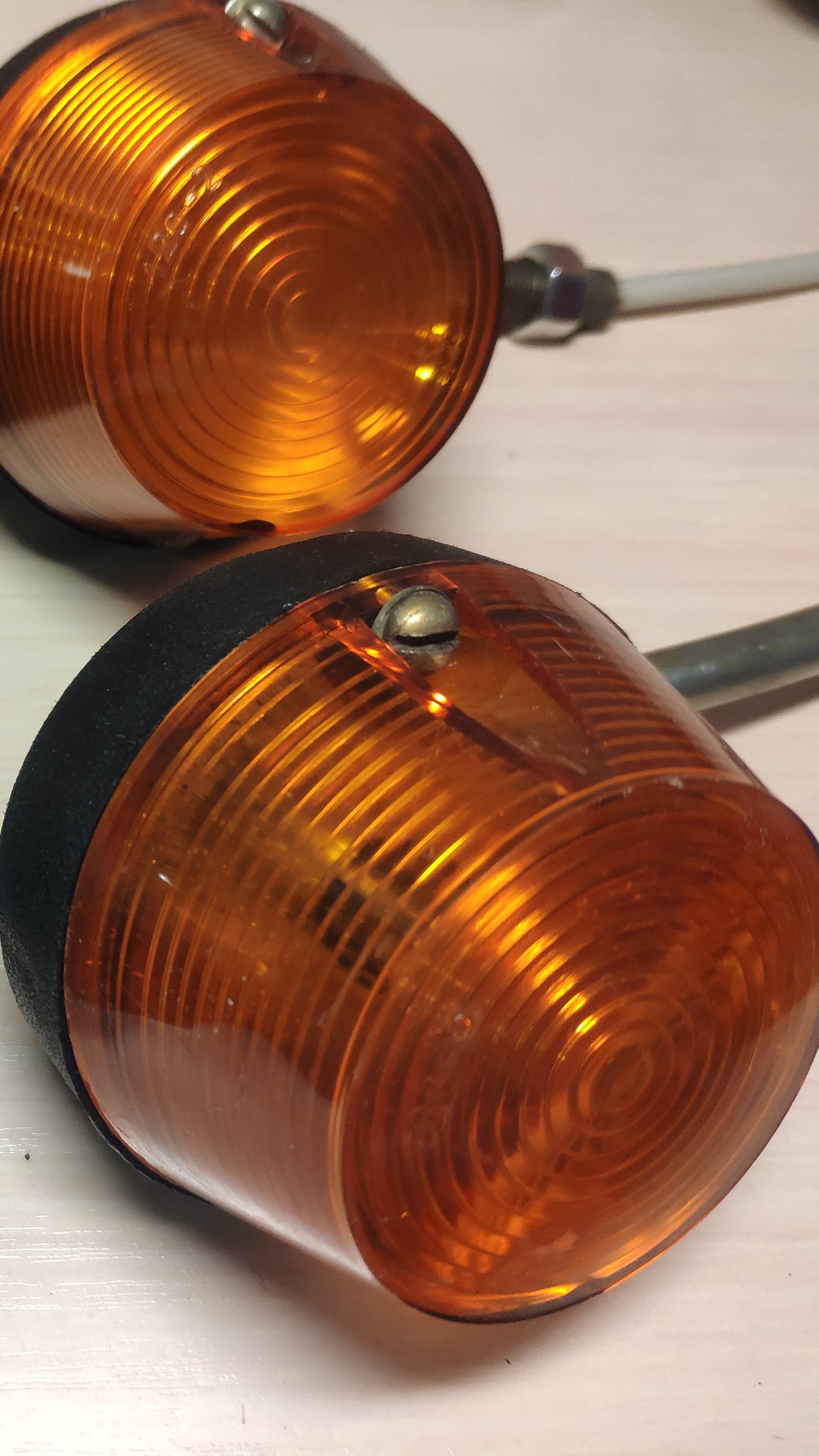 Новые поворотники СССР для мотоцикла Восход