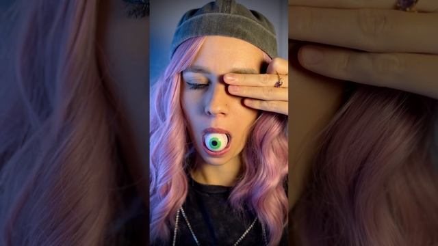 Меняем цвет глаз‼️🟢Какой лучше? #глаза #линзы #макияж #video #videos #девушка #красотаиздоровье