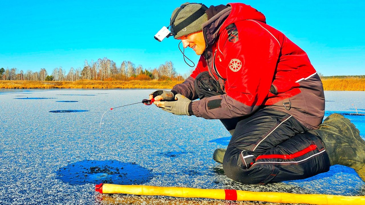 ПЕРВЫЙ ЛЁД! ПРОВАЛИЛСЯ С ТРЕСКОМ! РАДОСТЬ И СТРАХ НА ОТКРЫТИИ ЗИМНЕГО СЕЗОНА 2024-25 г.