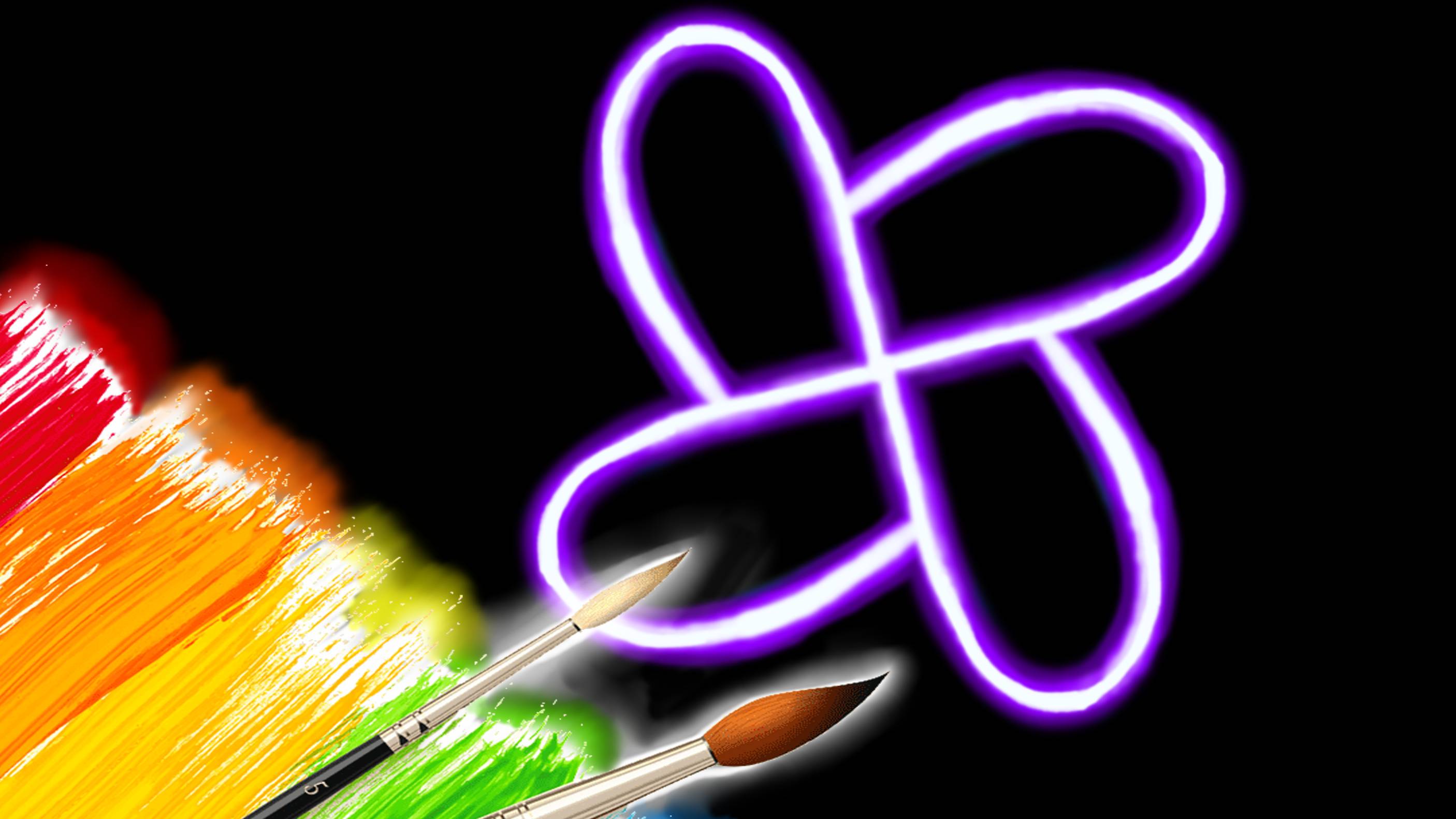 Как научиться рисовать Неон.