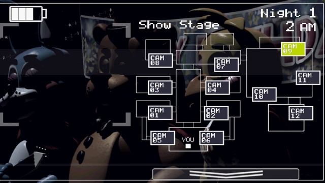 пытаюсь пройти в fnaf 2