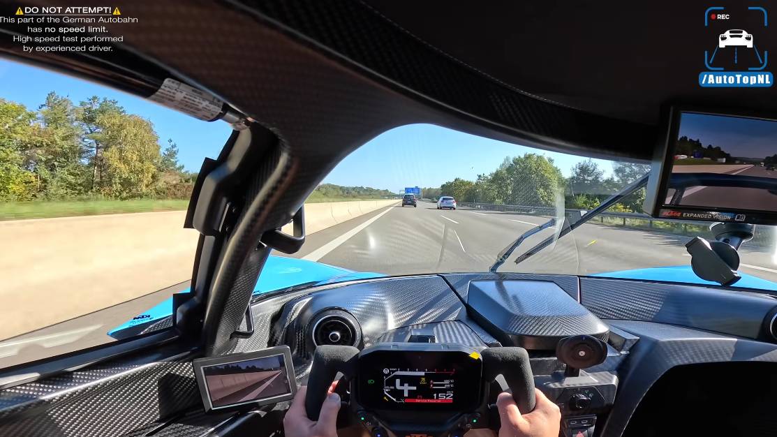 KTM GT XR is the CRAZIEST CAR EVER on the UNLIMITED AUTOBAHN