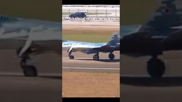 Новые кадры тренировочных полётов Су-57 в Китае