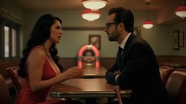 Сорвиголова (Daredevil) -  в стиле 50-х годов (нейросеть)