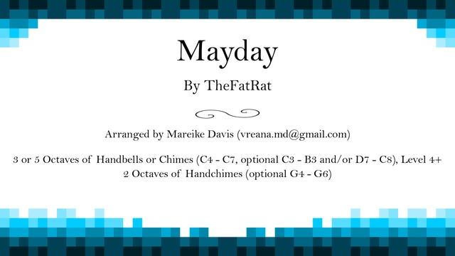 "Mayday" - 3 or 5 Octaves of Handbells, Level 4+