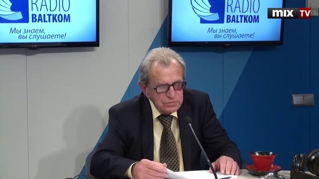Депутат Сейма Сергей Долгополов в программе "Прямая речь" Mix TV