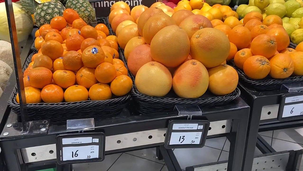 Дубай. Супермаркет Carryfour где не дорогие продукты. ОАЭ