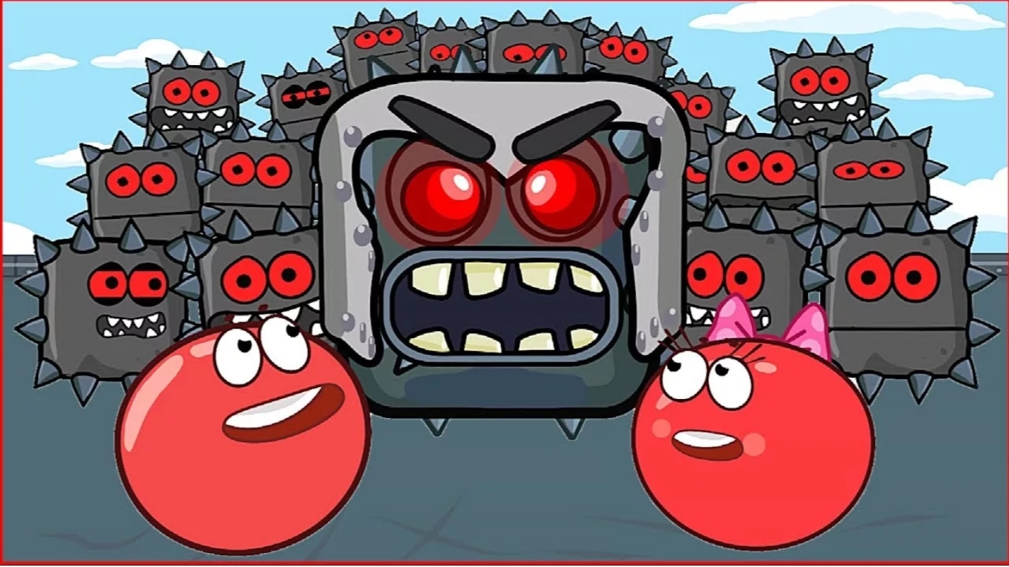 Красный Шарик 16,17,18,19,20,21 уровни . red ball