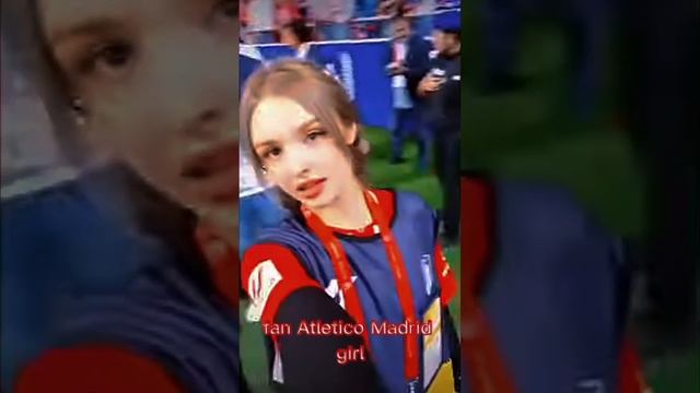 fun girl Atletico Madrid