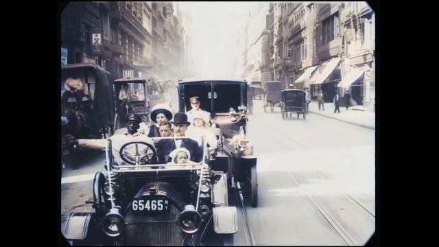 [4k, 60 fps] A Trip Through New York City in 1911