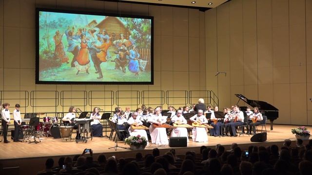 Ансамбль гусляров ДШИ №11 "Родник", В. Маляров - "Деревенский наигрыш".