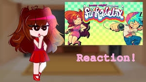 fnf react to funkadilx mod! 🎤🎤💋