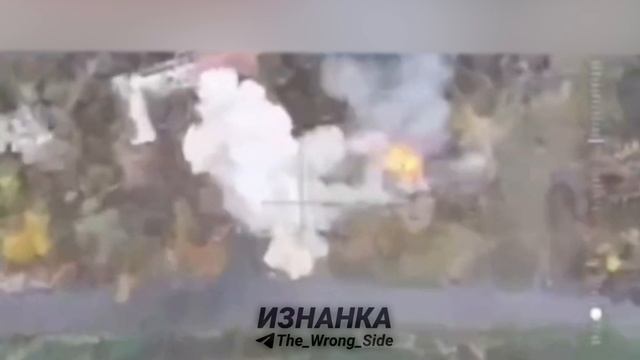 🔥 В районе н.п. Ямполовка Донецкой области наблюдаем парковку украинского дрона рядом с домом