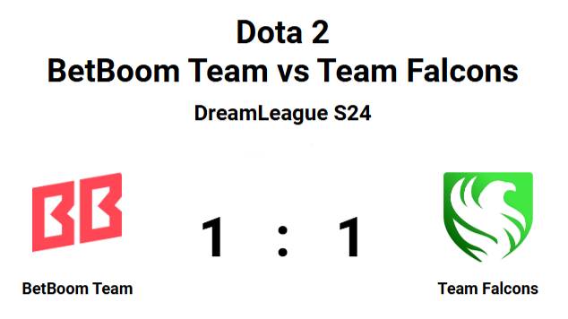 Dota 2 Финал Team Falcons [1:1] BB Team | DreamLeague S24 Третья игра