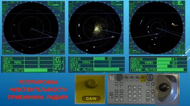 1.1, Radar ARPA, пр.р 6.1, РЛС, панель управления, практическое использование, учебный тест,  ВПКМ