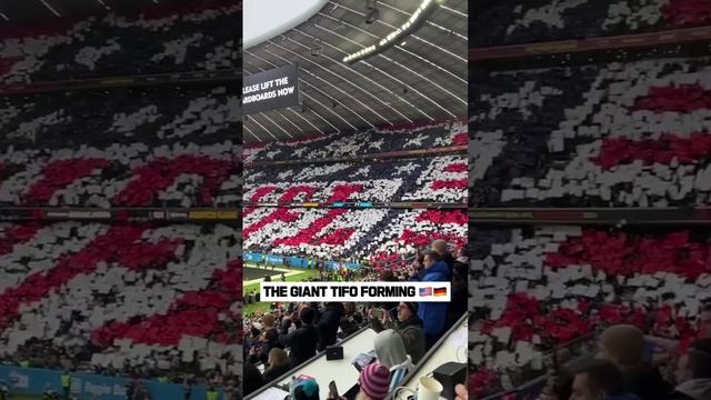 Tifo in Munich? Too Cool!