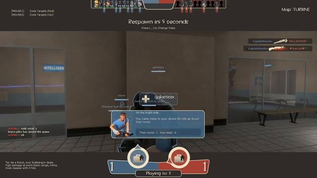 My first time playing Team Fortress 2!