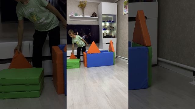 Перестраиваем Багги в Домик с прихожей из конструктора Маграник