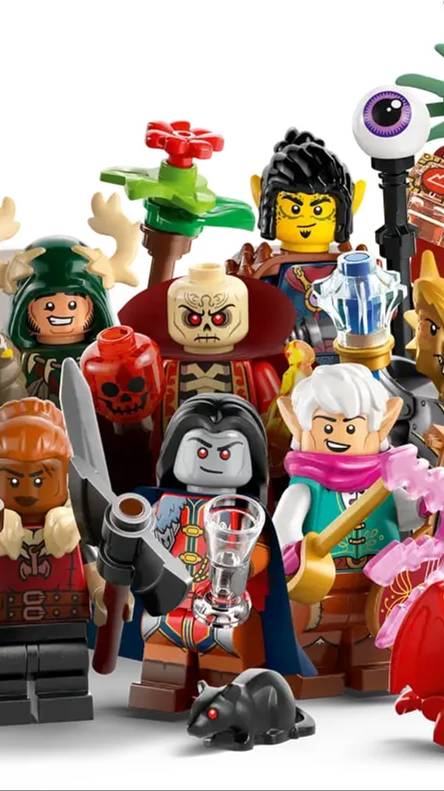 Распаковка LEGO Dungeons & Dragons Minifigures (3 часть)