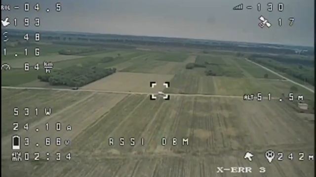 Умный Квадрокоптер FPV Беспилотник с ИИ сам уничтожает автомобиль