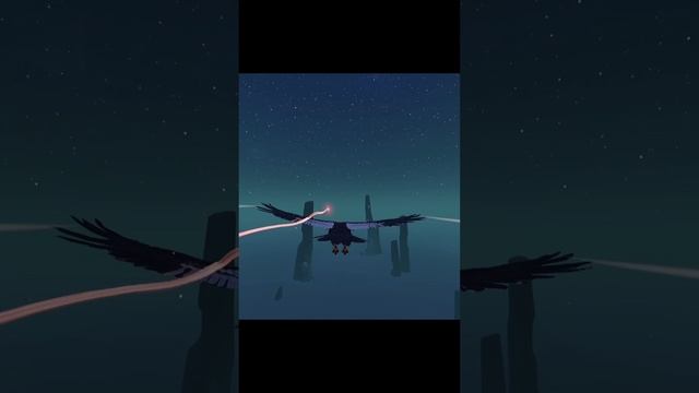 Летаем орлом под чудесную песню в финале игры Lost Ember.