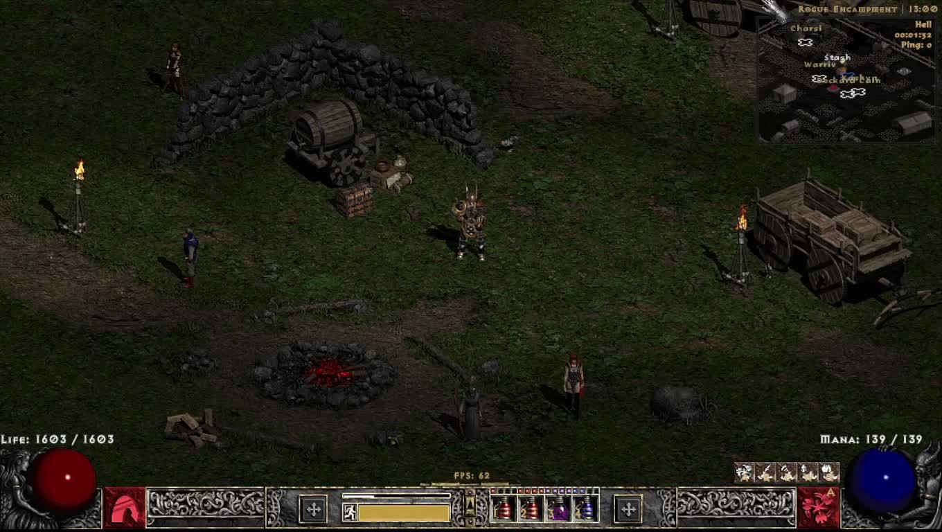 Project Diablo 2 (Варвар поясняет с вертушки)