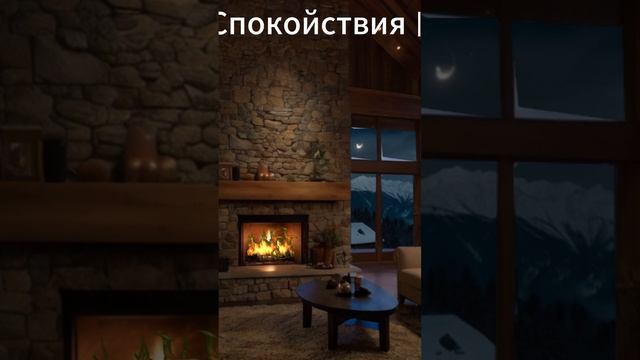 Вечерняя Магия : Зажгите Камин и Насладитесь Зимними Пейзажами!