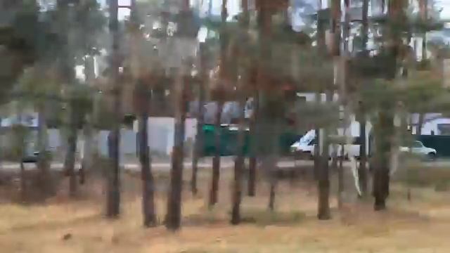 Кадры пожара, который начался в Раменском