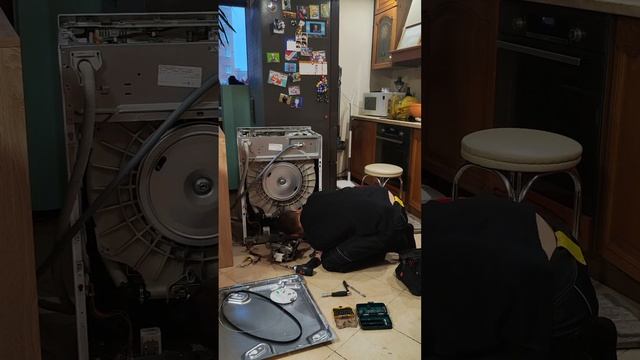 Сборка стиральной машины Bosch
