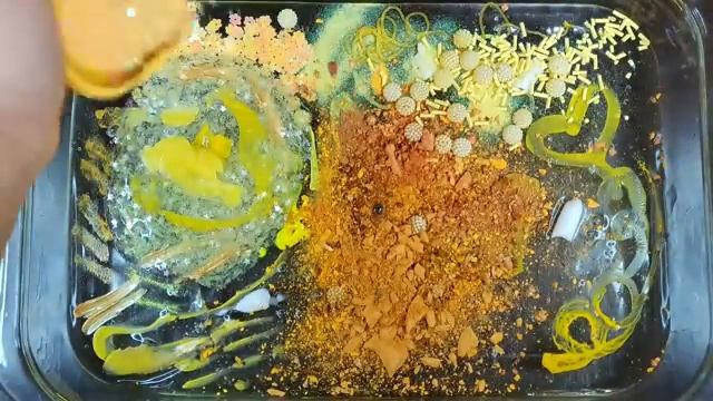 Смешиваем слайм Лэйс! Успокаивающее видео со слаймом ASMR