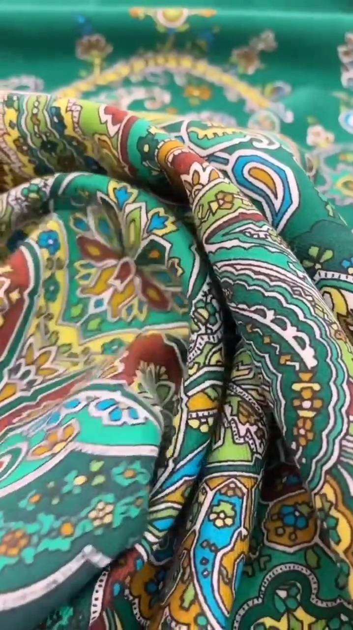 Павловопосадский платок «Караван» 970-30