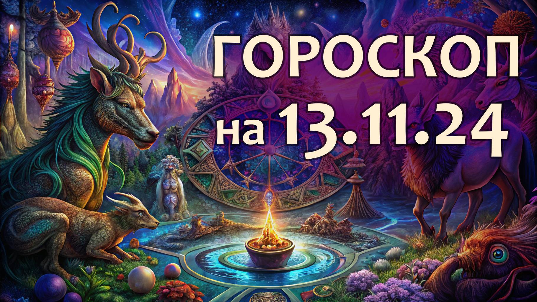 Гороскоп на 13 ноября 2024 года