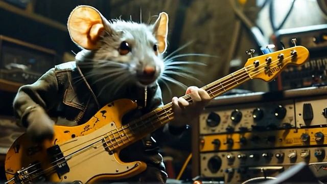 Djenty Mice - Turbo Squeak | Metal AI Music Video